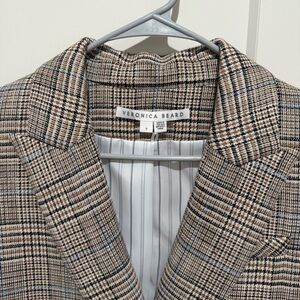 NWOT Veronica Beard Double Breasted Dickey Jacket